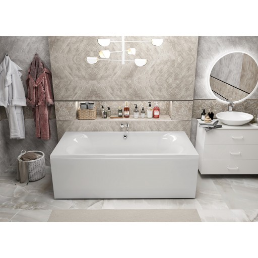 Панель фронтальная для ванны Marka One Flat MG Esma 190 см 02флэс19мг